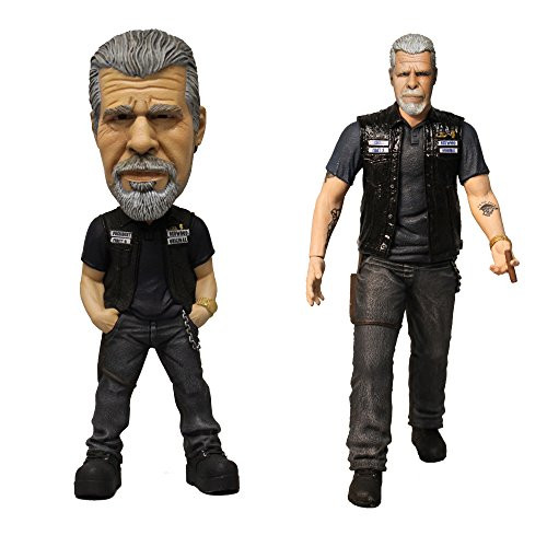 Mezco Toyz Son's of Anarchy: Clay Figure and Clay 6" Bobblehead