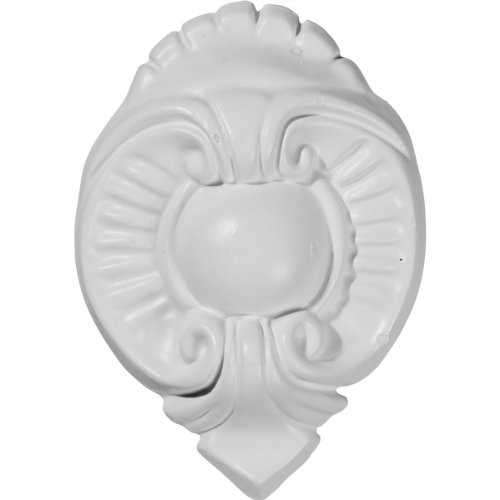 Ekena Millwork ONL04X06RB 4 3/4-Inch W X 6 1/4-Inch H Robin Center Onlay