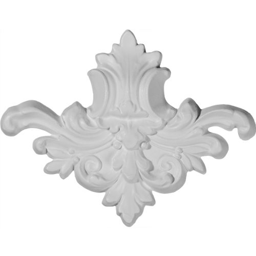 Ekena Millwork ONL05X05AR 5 1/8-Inch W X 5 1/8-Inch H X 3/4-Inch P Artis Center Onlay