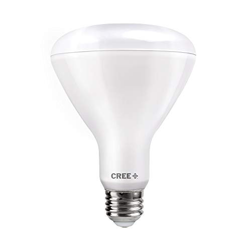 Cree TBR30-06550FLFH25-12DE26-1-E1 BR30 65W Equivalent LED Light Bulb, Daylight
