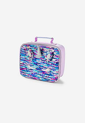 Justice Unicorn Flip Sequin Lunch Tote