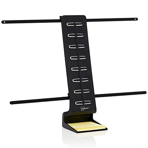 NoteTower Desktop Pro (Black) - 2-Page Document Holder, Typing Stand & Sticky Note Organizer - Displays Documents, Photos, Sticky Notes and Memos - Patented, Compact & Lightweight