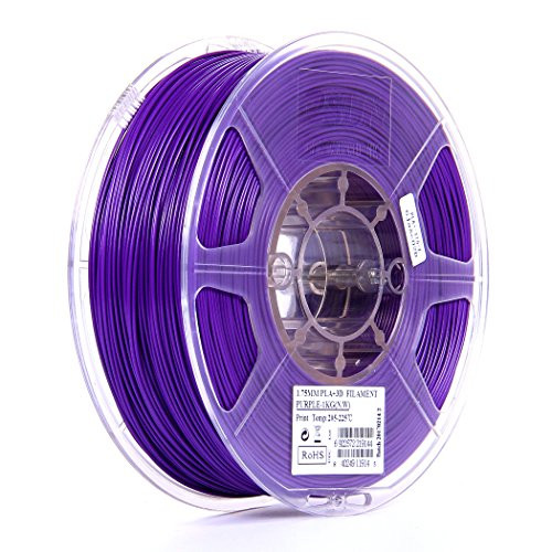 eSUN 1.75mm Purple PLA PRO (PLA+) 3D Printer Filament 1KG Spool (2.2lbs), Purple