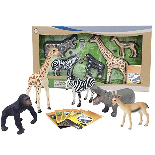 Nature Bound Jungle Safari Animals Series 2 Large Set with Collector Cards