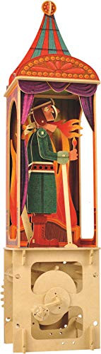 Clockwork Dreams Automata Kit, Circus Series, Fire Eater - CWD405 - Mini Machine Wood Kit
