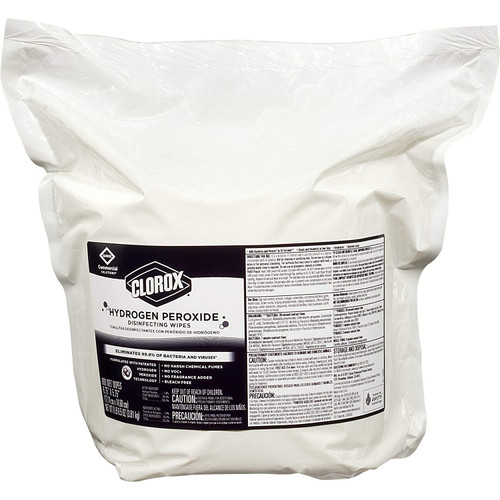 Clorox Hydrogen Peroxide Disinfecting Wipes, 800 Count Refill Clorox Hydrogen Peroxide Disinfecting Wipes, 800 Count Refill