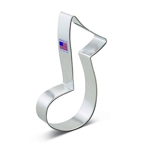 Ann Clark Cookie Cutters Music Note Cookie Cutter, 5"