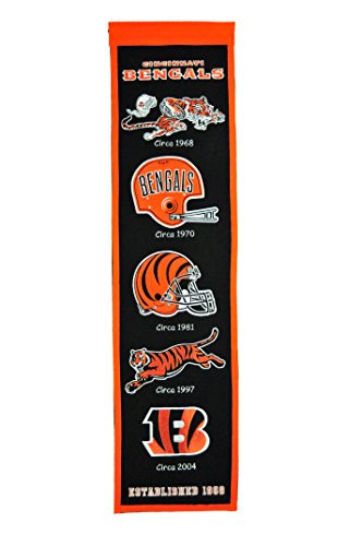 NFL Cincinnati Bengals Heritage Banner