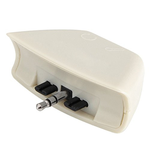 Insten Gaming Headset Converter Adapter Compatible With Microsoft Xbox 360, White