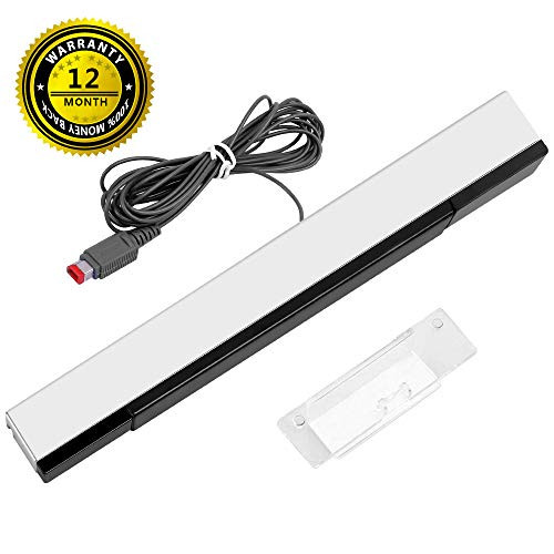 VSADEY Wii Sensor Bar, Wired Infrared IR Ray Motion Sensor Bar Compatible with Nintendo Wii / Wii U Console