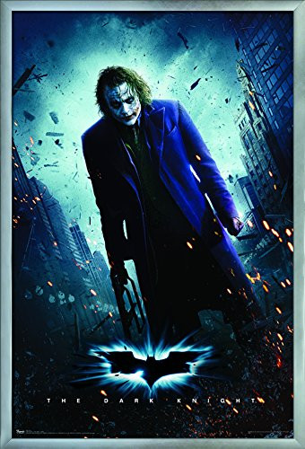 Trends International Dark Knight - One Sheet - Joker Wall Poster, 24.25" X 35.75", Multicolor