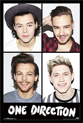 Trends International One Direction (1D) Grid, 22.375" x 34"