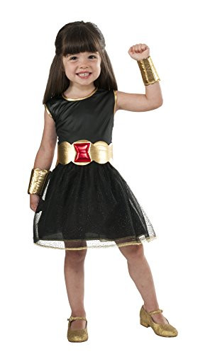 Rubie's Marvel Universe Child's Black Widow Costume Tutu Dress, Small