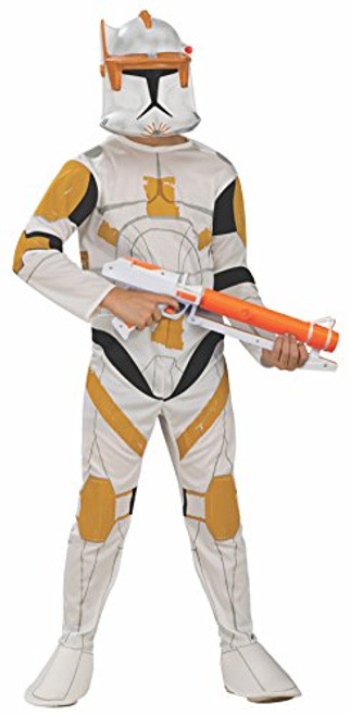 Rubies Star Wars Clone Wars Child's Clone Trooper Commander Cody Costume and Mask, Small Rubies Star Wars Clone Wars Child's Clone Trooper Commander Cody Costume and Mask, Small