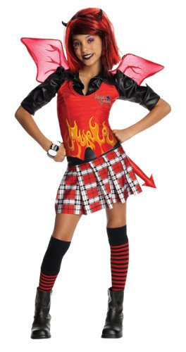 Rubie's Drama Queens Child Dark and Devilish Costume - Medium (6-8)
