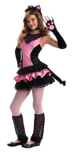 Rubie's Drama Queens Tween Black Kitty Costume - Tween Medium (2-4)
