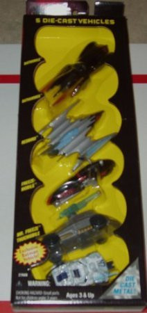 Batman & Robin 5 Die-cast Vehicals