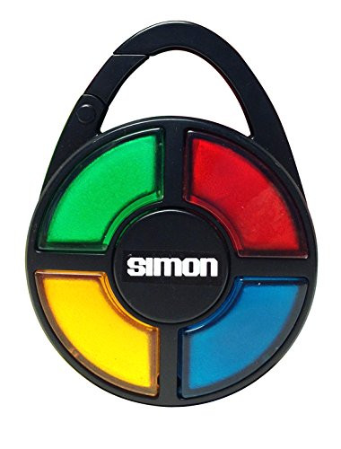 Basic Fun Simon Electronic Carabiner Hand-Held Memory Game