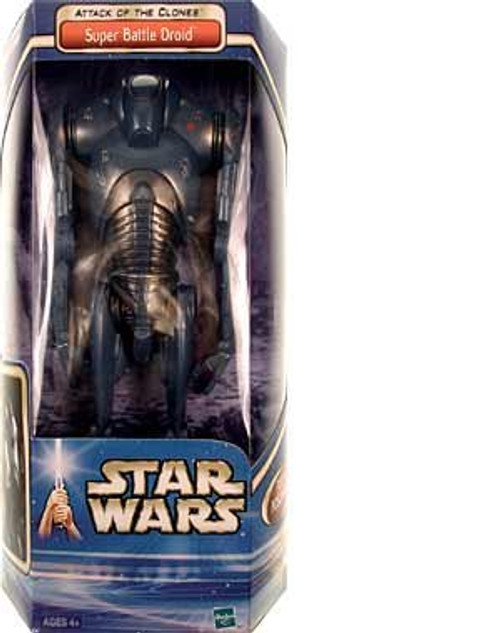 Star Wars Attack of the Clones Super Battle Droid Boxed Figure Star Wars Attack of the Clones Super Battle Droid Boxed Figure