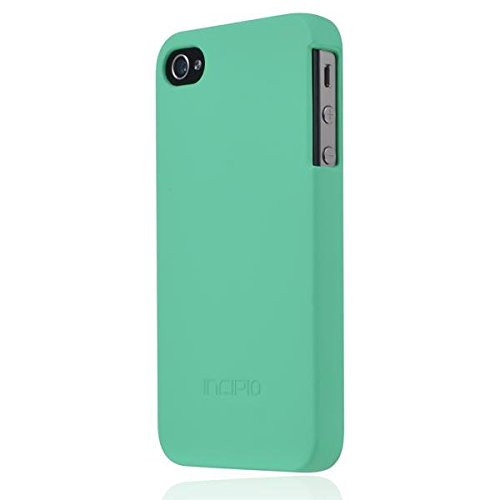 Incipio DRB327300-FSSG Feather Ultralight Hard Shell Case for iPhone 4/4S - 1 Pack - Retail Packaging - Seafoam Green