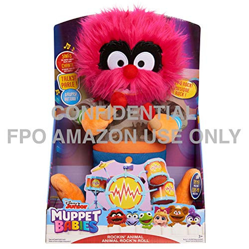 Muppets Babies Animated Plush Rockin' Animal Muppets Babies Animated Plush Rockin' Animal
