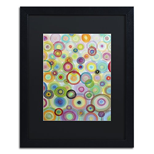 Bulles by Sylvie Demers Frame, 16" x 20", Black Matte