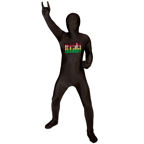Morphsuits Kids Raver Costume - size Large 4'-4'6 (120cm-137cm)