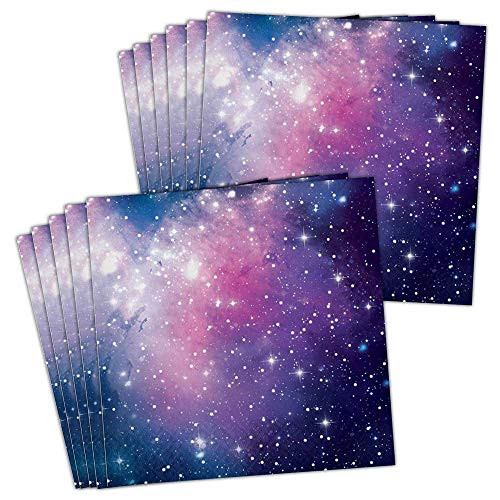 BirthdayExpress Galaxy Party Lunch Napkins (48)