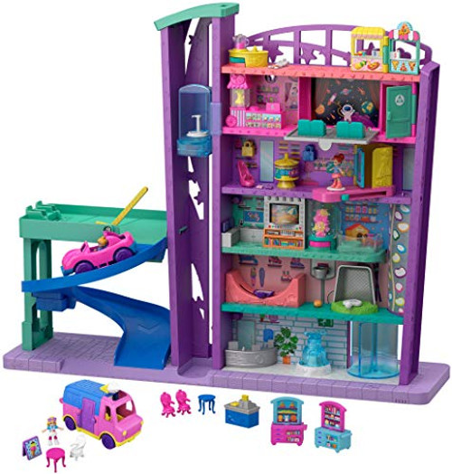 Polly Pocket Pollyville Mega Mall Super Pack [Amazon Exclusive]