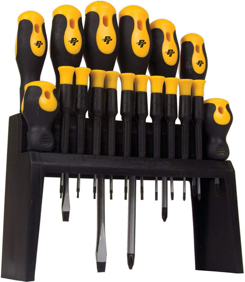 Performance Tool W1710 Screwdriver Set, 18-Piece