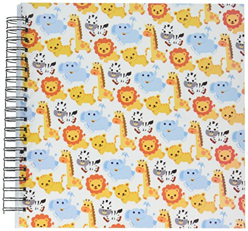 3dRose db_113393_2 Cute Baby Safari Animlas Zebras Lions Giraffes and Elephants Cartoon Pattern-Memory Book, 12 by 12-Inch 3dRose db_113393_2 Cute Baby Safari Animlas Zebras Lions Giraffes and Elephants Cartoon Pattern-Memory Book, 12 by 12-Inch