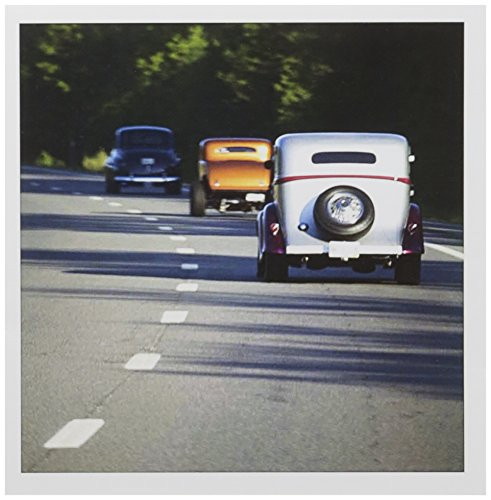 3dRose Maine. Classic cars traveling on highway - US20 BJA0034 - Jaynes Gallery - Greeting Cards, 6 x 6 inches, set of 12 (gc_90559_2)
