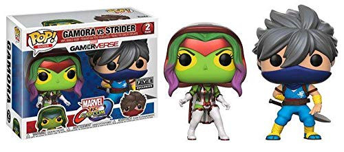 Funko Pop Games: Marvel vs Capcom - Gamora vs Strider - 2 Pack FYE Exclusive