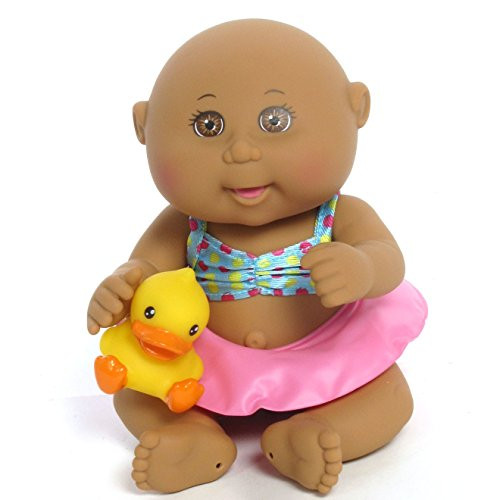 Cabbage Patch Kids Tiny Newborn Splash 'n Fun (Ethnic, Brown Eyes)
