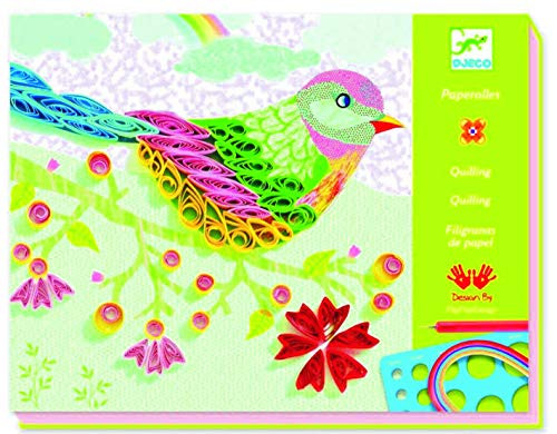DJECO Petticoat Scrolls Quilling Paper Craft Kit