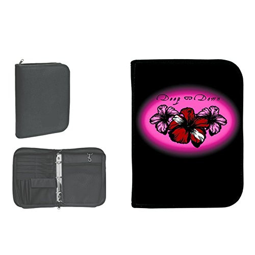 New Scuba Diving 3 Ring Zippered Log Book Binder with FREE Generic Log Insert ($12.95 Value) - Hibiscus (Deep Down)