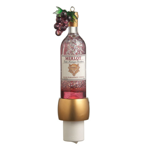 Midwest-CBK Merlot Wine Bottle Shimmer Night Light Midwest-CBK Merlot Wine Bottle Shimmer Night Light