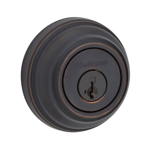 Kwikset 985 Double Cylinder Deadbolt featuring SmartKey in Venetian Bronze Kwikset 985 Double Cylinder Deadbolt featuring SmartKey in Venetian Bronze
