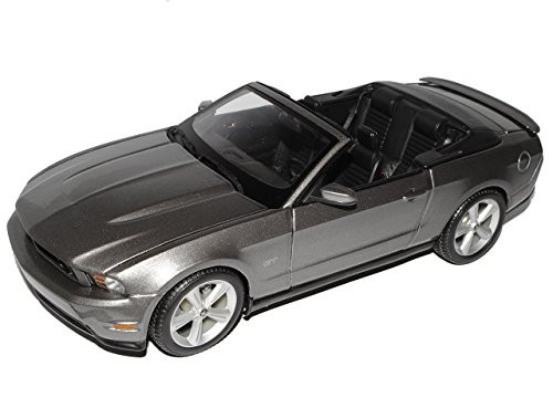 Ford Mustang GT Cabrio 2010 Grau 1/18 Maisto Modellauto Modell Auto by Maisto
