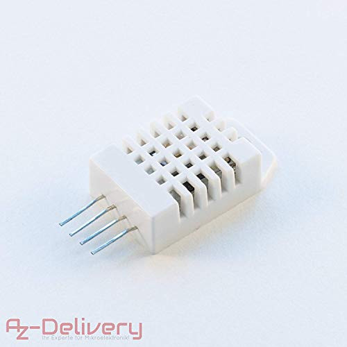 AZDelivery ????? DHT22 / AM2302 Digital Temperature and Humidity Sensor Replace SHT11 SHT15 for Arduino and Raspberry Pi