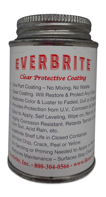 EVERBRITE 4 Oz. Clear, Protective Coating for Metal