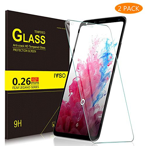 IVSO Screen Protector for LG Stylo 5,Bubble Free Tempered Glass Screen Protector for LG Stylo 5(2 Pack)