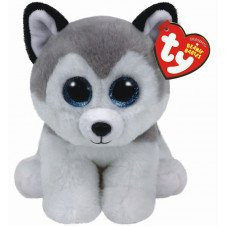 TY Beanie Babies 6" Buff the Husky, Perfect Plush!