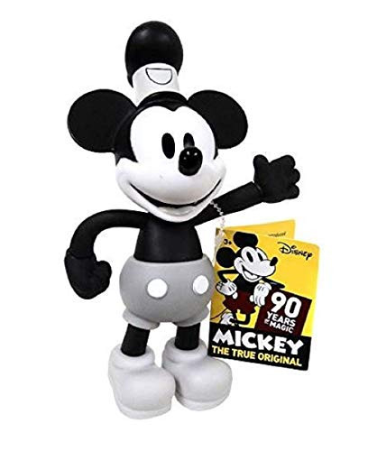 Mickey The True Original Steamboat Willie 90 Years of Magic - Collectible Pseable Figure