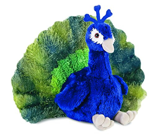 Aurora World 06860 12-Inch Flopsie Perry Peacock Stuffed Toy