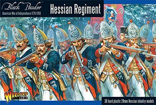 Black Powder Revolutionary War Hessian Regiment 1:56 Military Wargaming Plastic Model Kit
