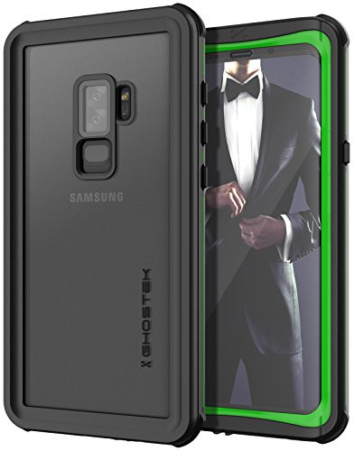 Ghostek Nautical Heavy Duty Waterproof Case Compatible with Galaxy S9 Plus - Green