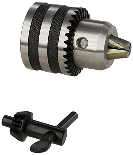 Pro-Series by HHIP 1/32-1/2 INCH JT33 PRO Quality Drill Chuck with Key (3700-0083)