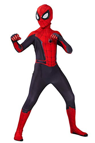 Heybest Superhero Kid Onesie Costume Spandex Jumpsuit Cosplay Full Bodysuit,M