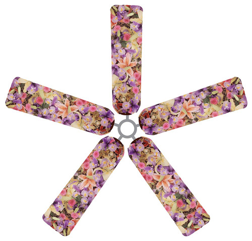 Fan Blade Designs Bouquet Ceiling Fan Blade Covers